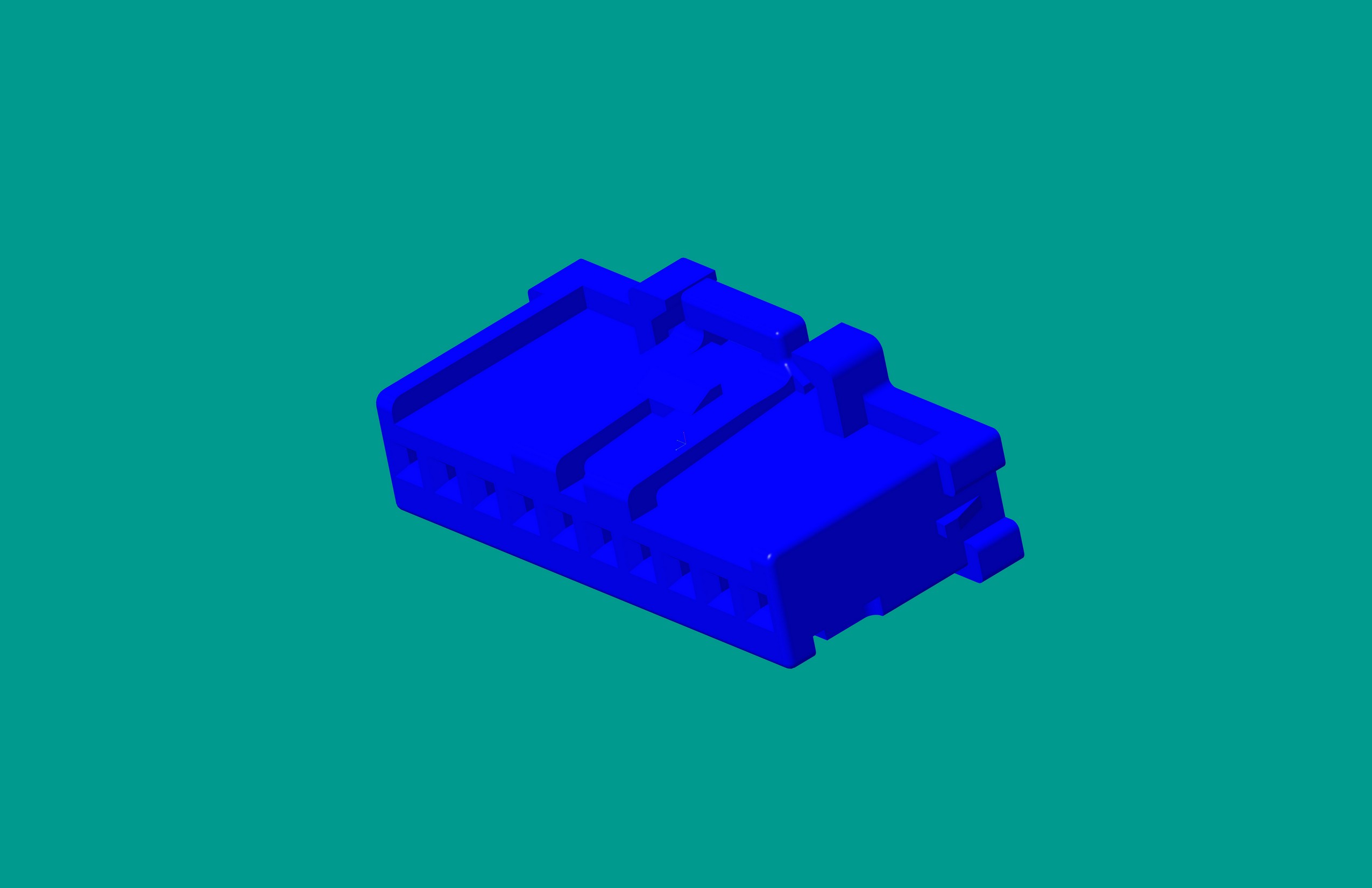 2.0間距，PNIRP-10V-S藍(lán)色