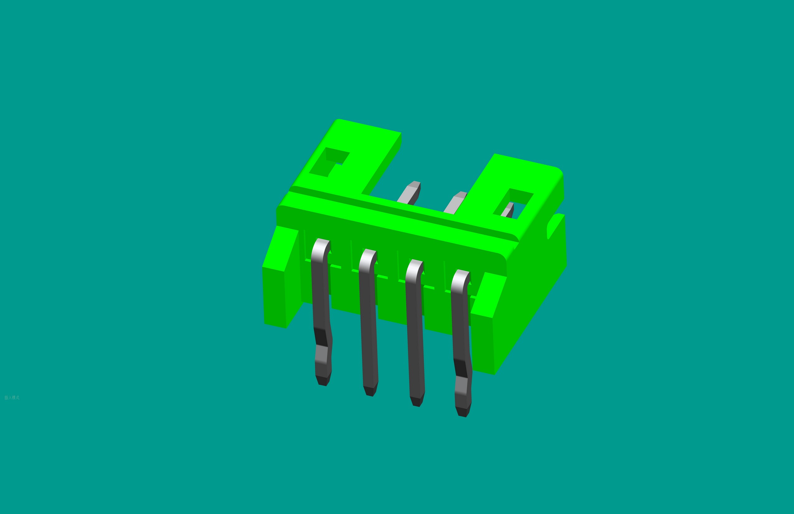 PH-4QA（有保護(hù)腳）綠色，普通PA66