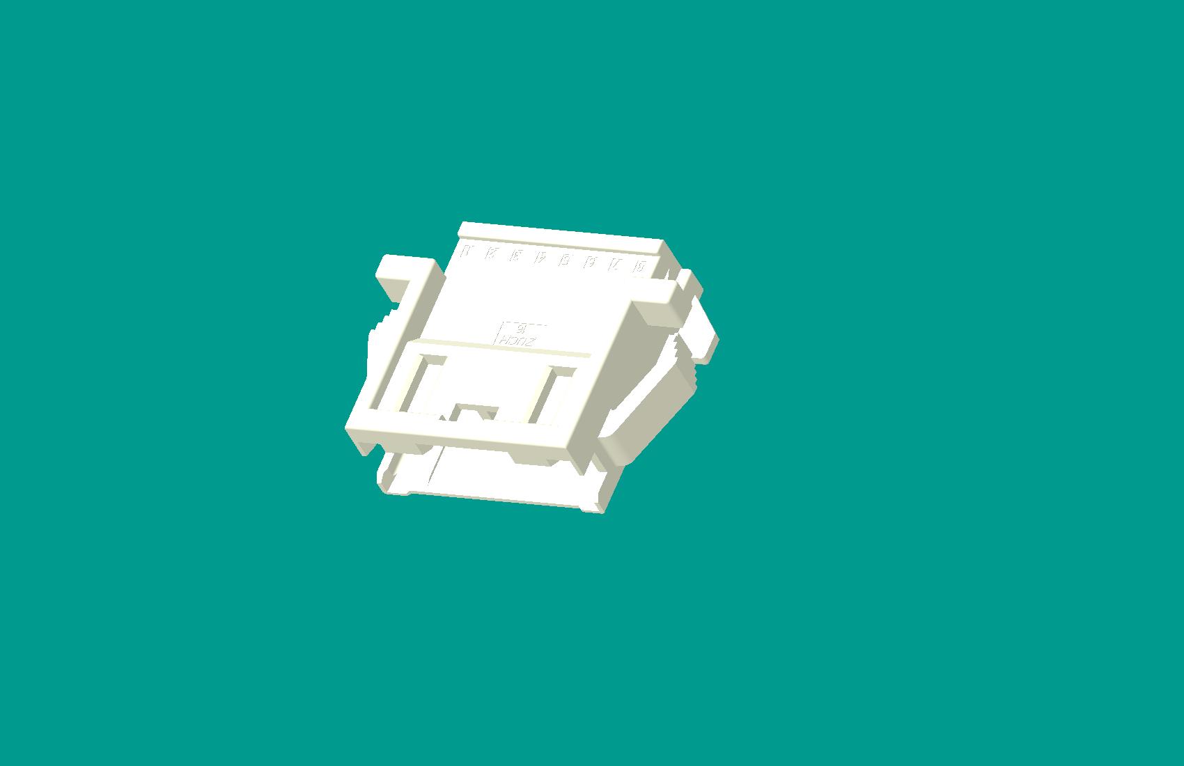 2.0間距，PNIRR-08V-S(帶鎖定面板)