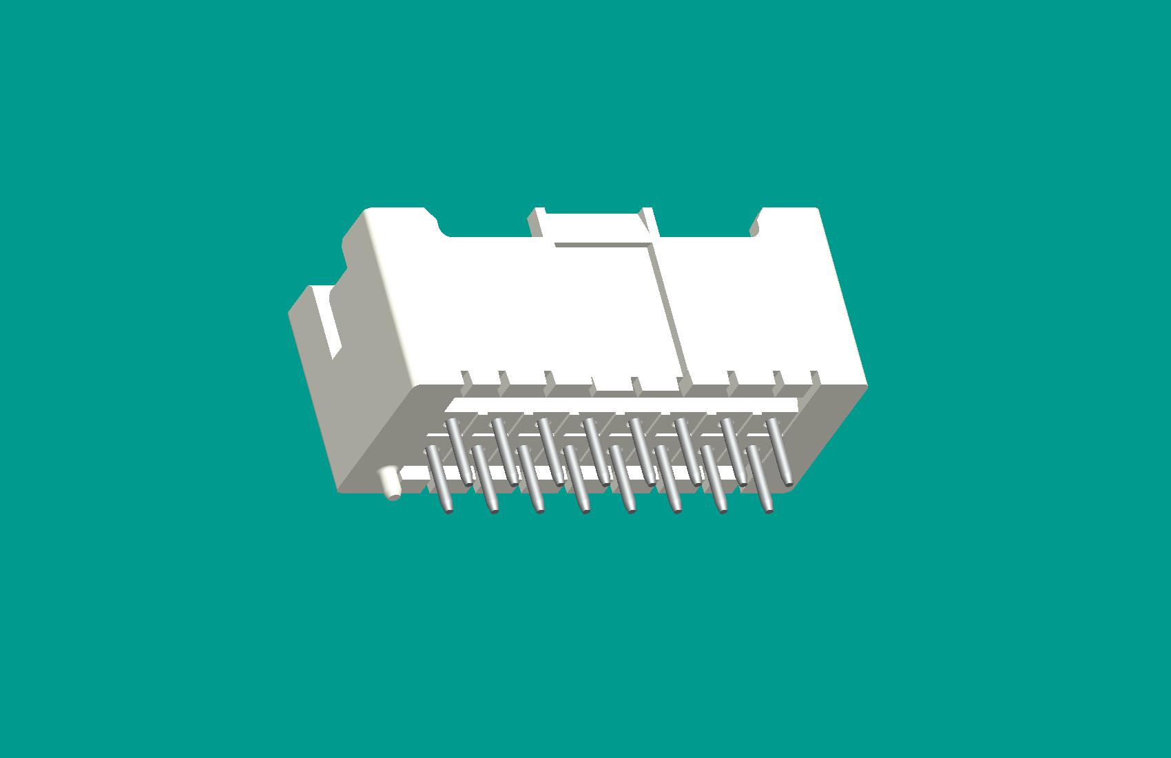 XAD-2×8ASD立式針座本色/高灼熱絲