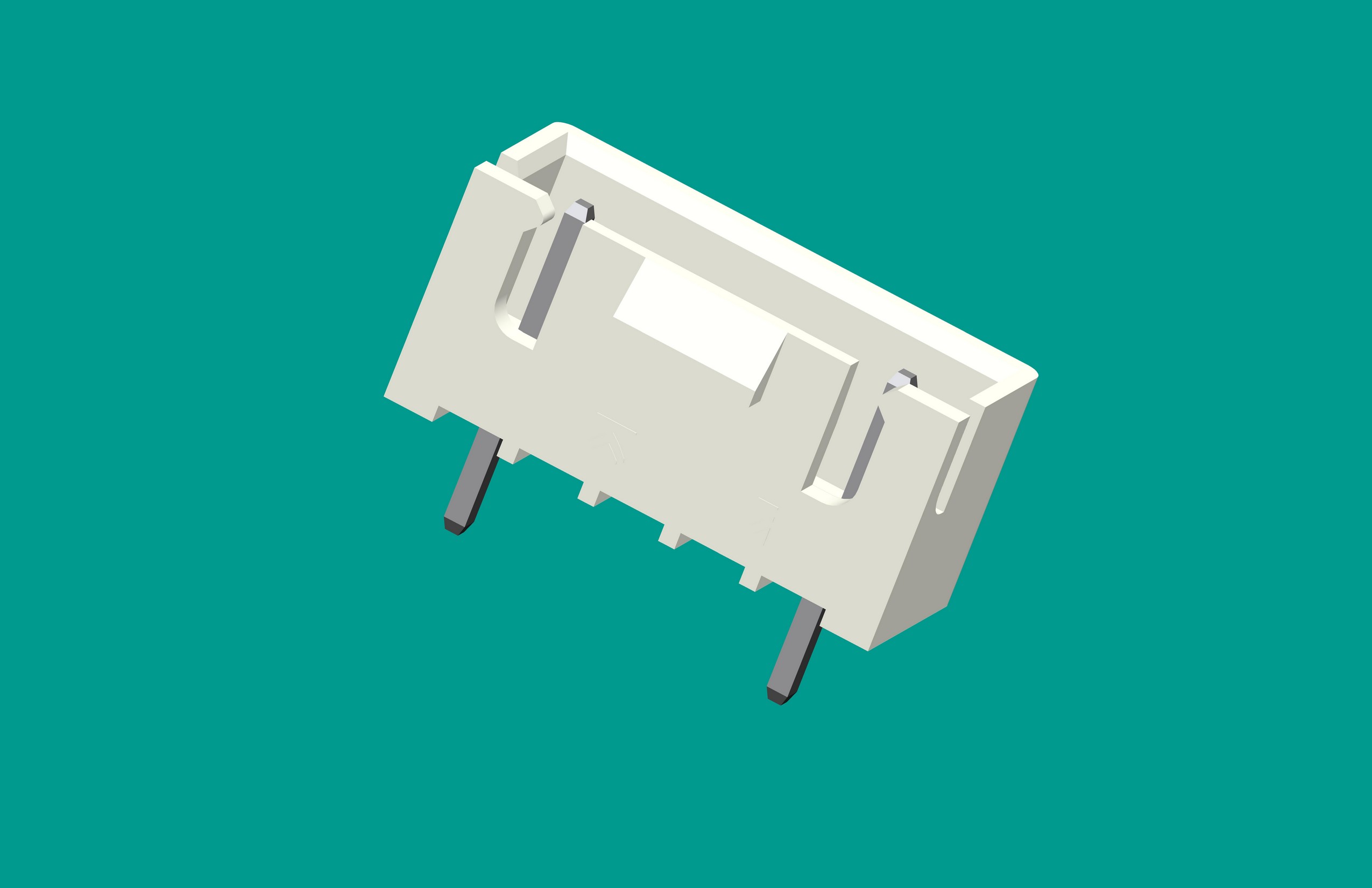 XH-5A-3 (帶扣）白色（普通PA66)（缺2、3、4針）