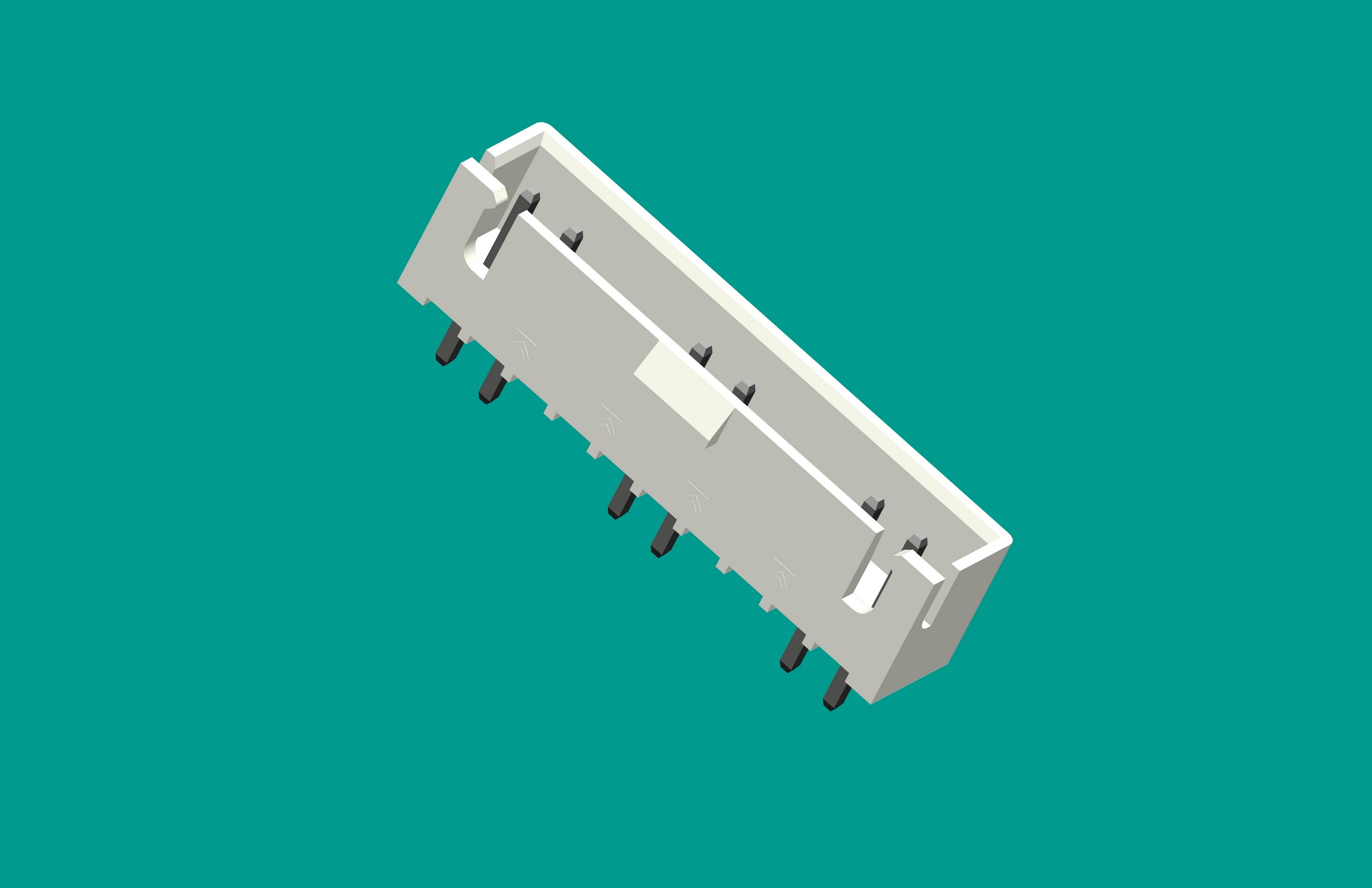 XH-10A6(帶扣白色）(缺第3、4、7、8針）