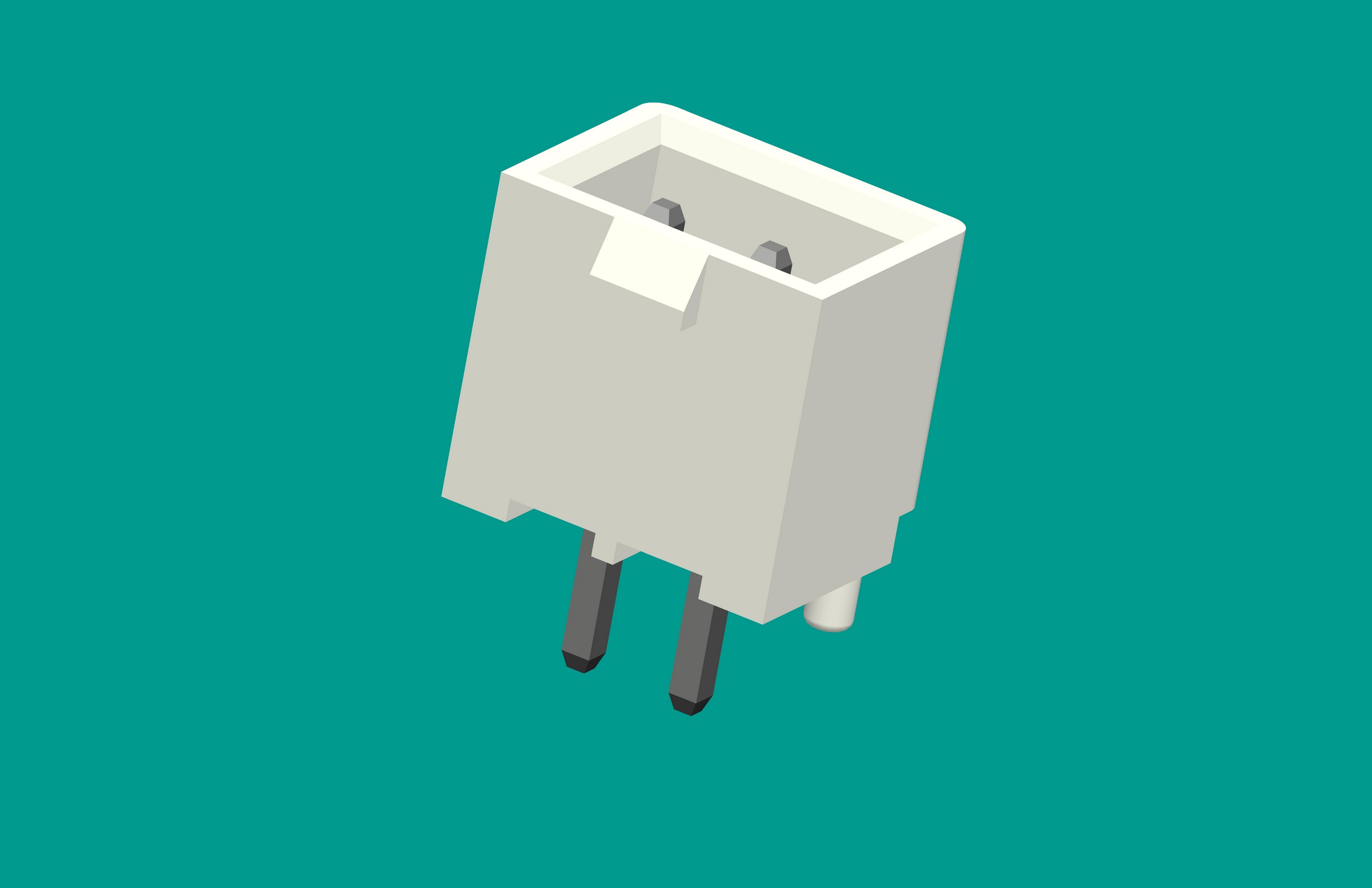 XH帶扣帶定位針座-2直針白色（無(wú)K點(diǎn)）