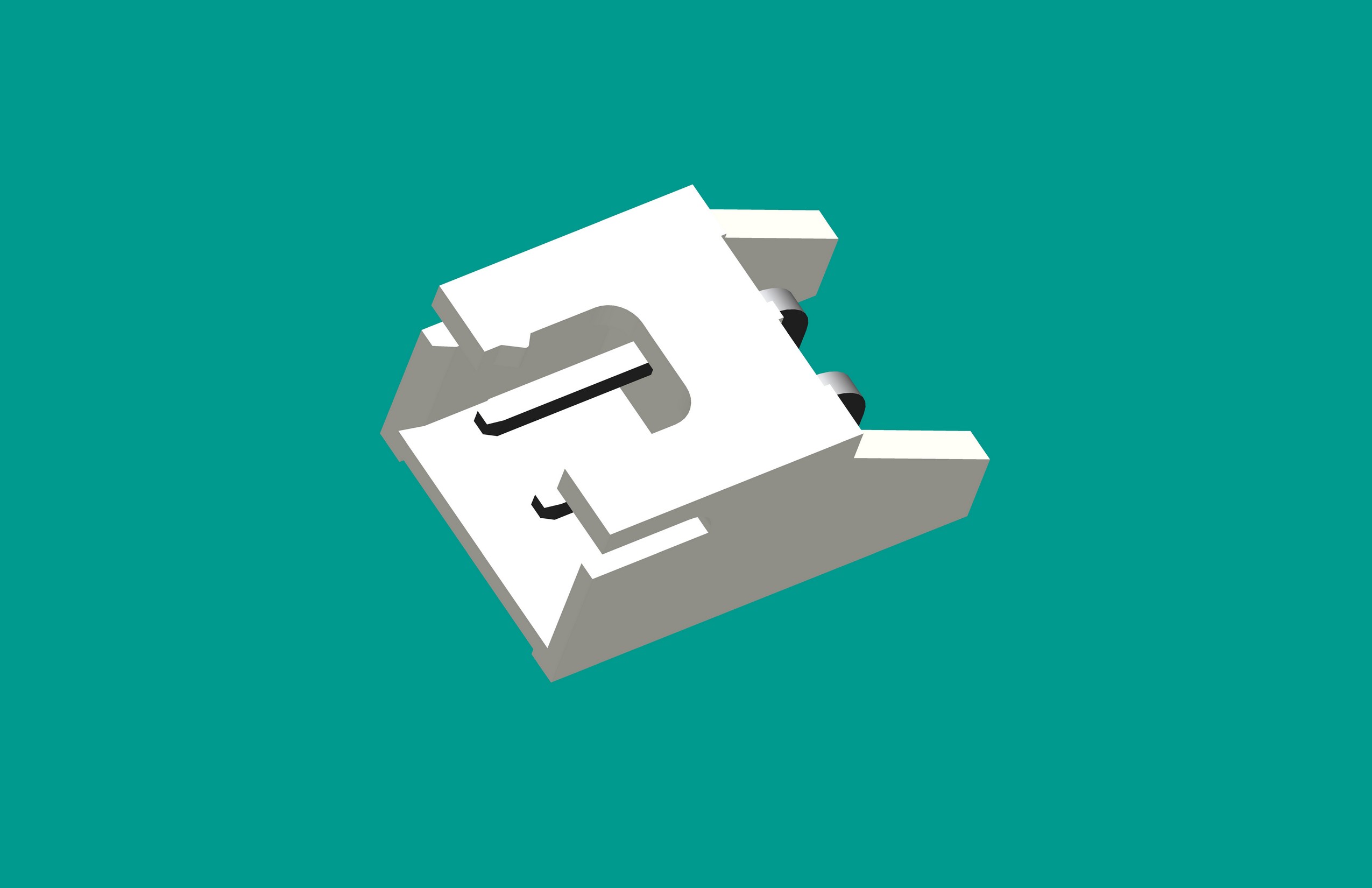 XH-2QA(有保護腳高彎）普通PA66白色