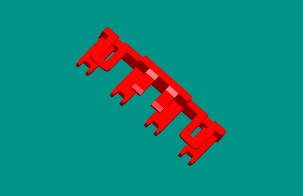 VH帶槽鎖片-7S紅色