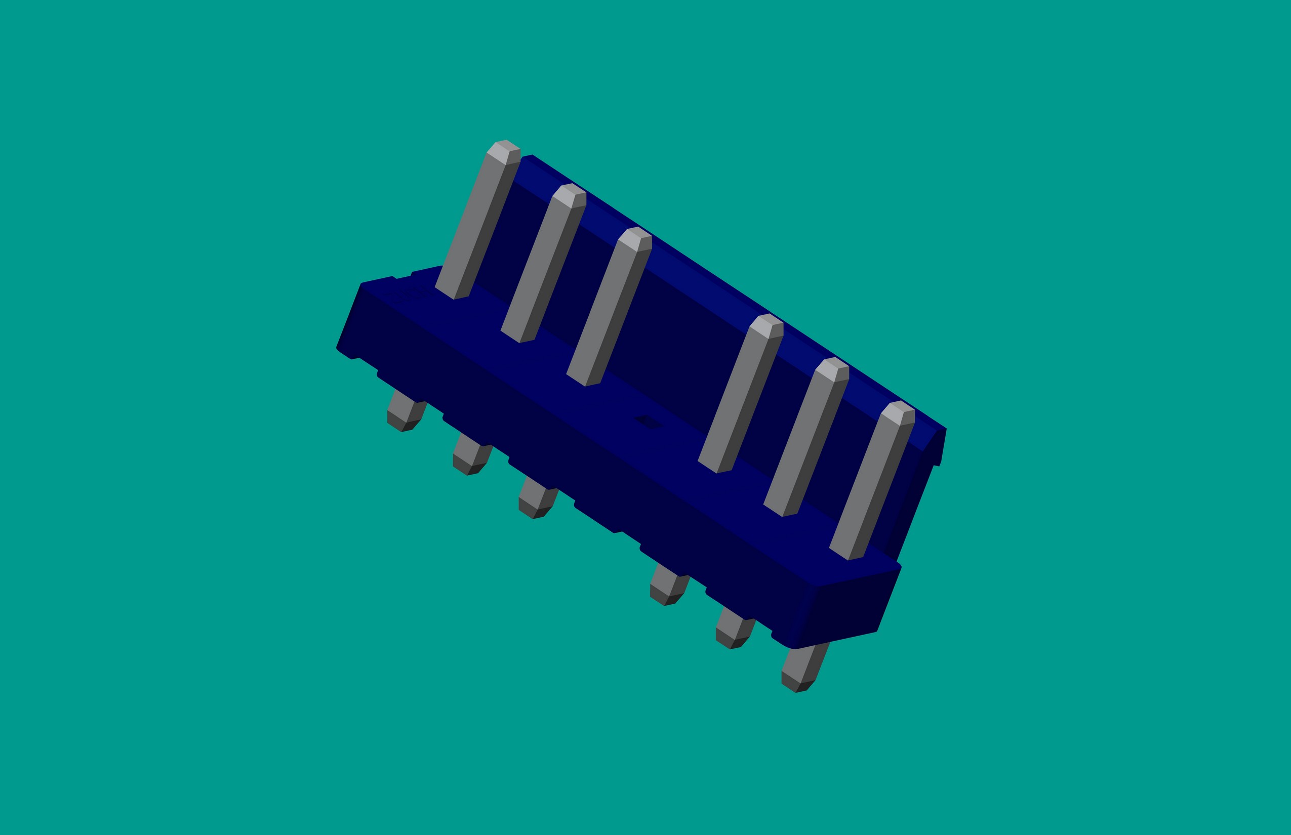 VH-7A-1（半包，藍(lán)色普通PA66）（缺第4針）