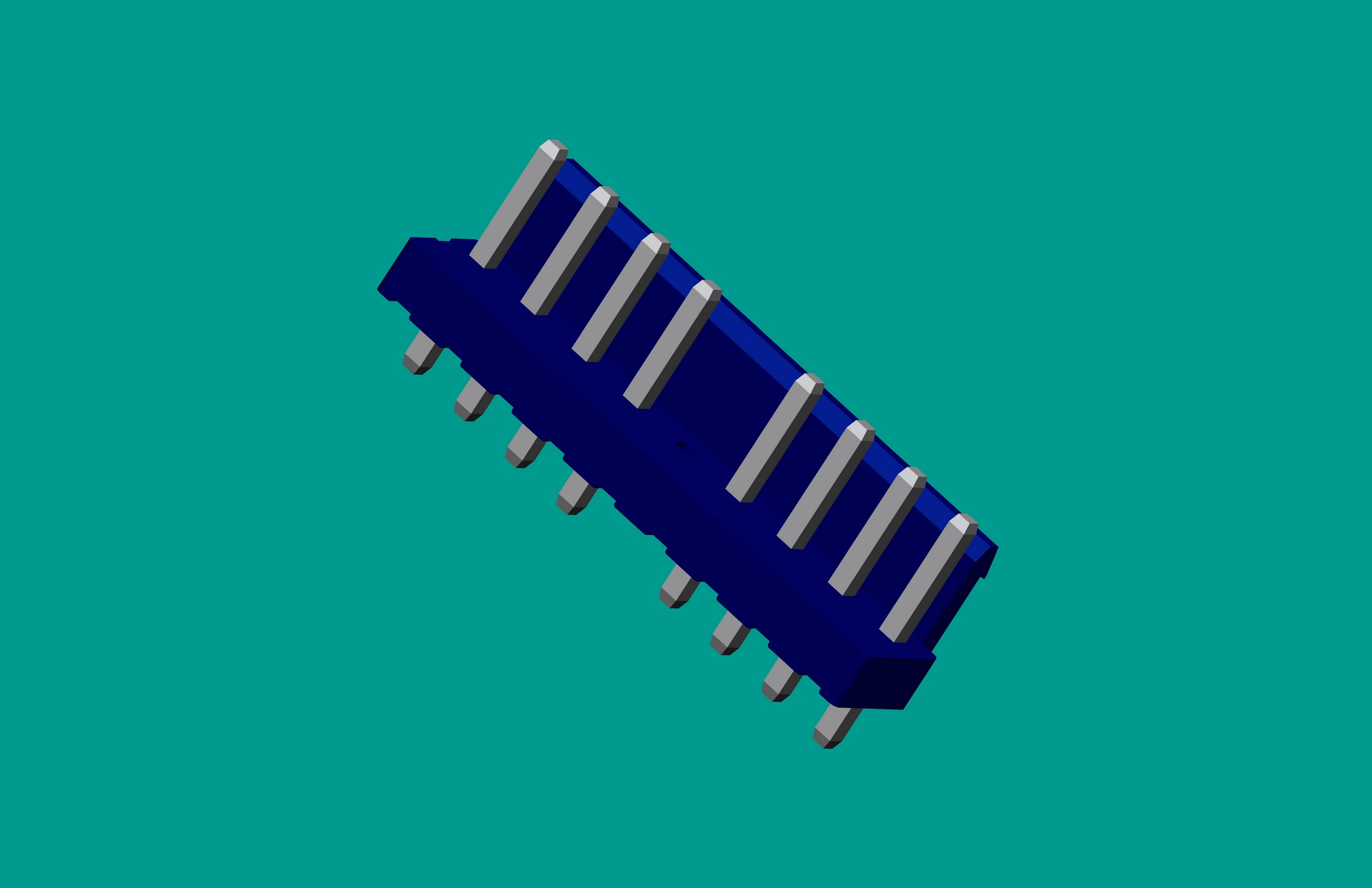 VH-9A-1（半包，藍(lán)色普通PA66）（缺第5針）